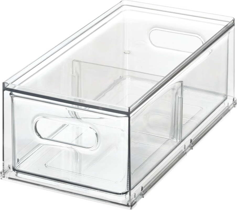 Transparentní úložný box do ledničky