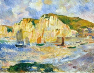 Reprodukce obrazu Auguste Renoir - Sea