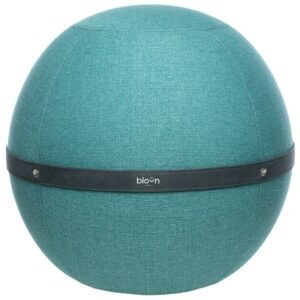 Bloon Paris Tyrkysově modrý látkový sedací/gymnastický míč