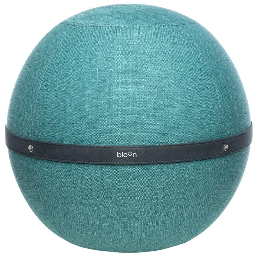 Bloon Paris Tyrkysově modrý látkový sedací/gymnastický míč Bloon Original