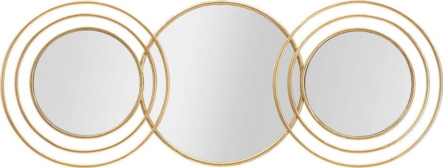 Nástěnné zrcadlo ve zlatém dekoru