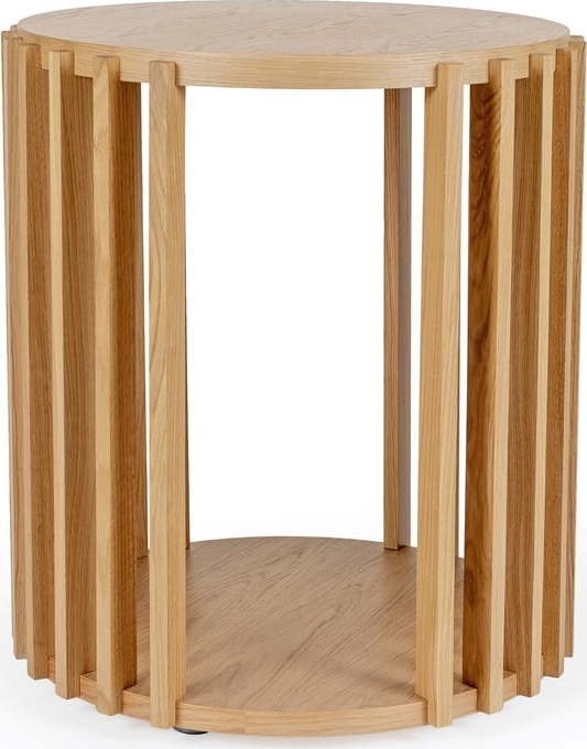 Odkládací stolek z dubového dřeva