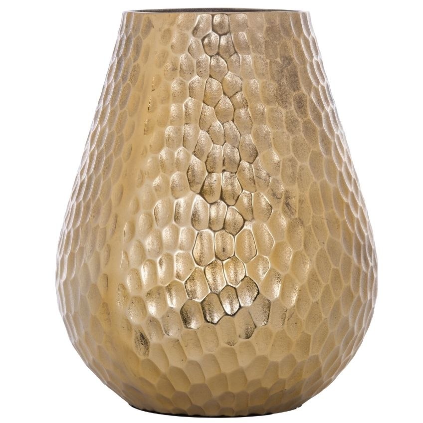 Zlatá kovová váza Richmond Hailey