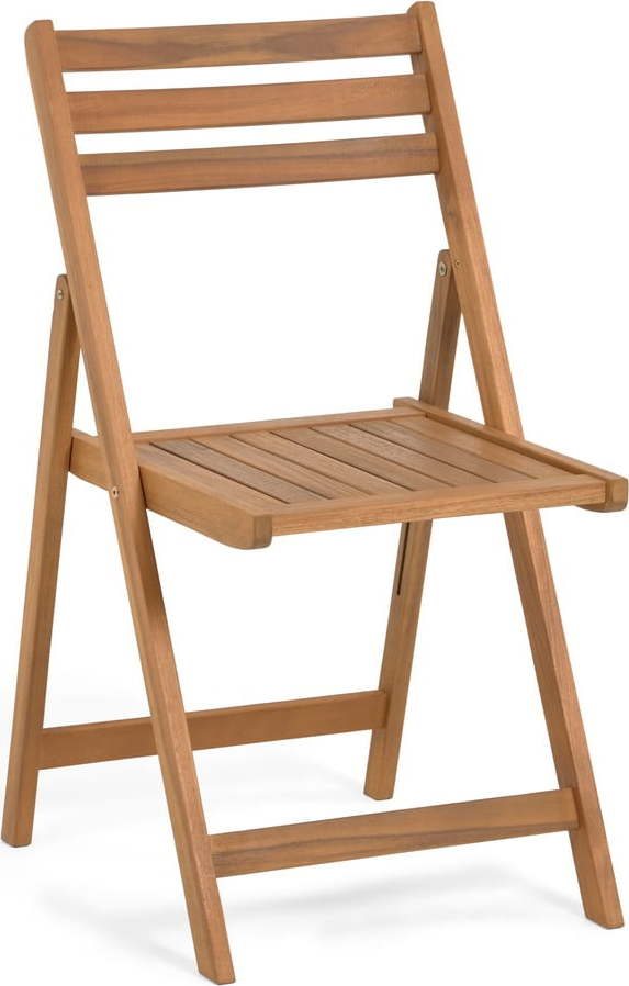 Skládací zahradní židle z akáciového dřeva Kave Home