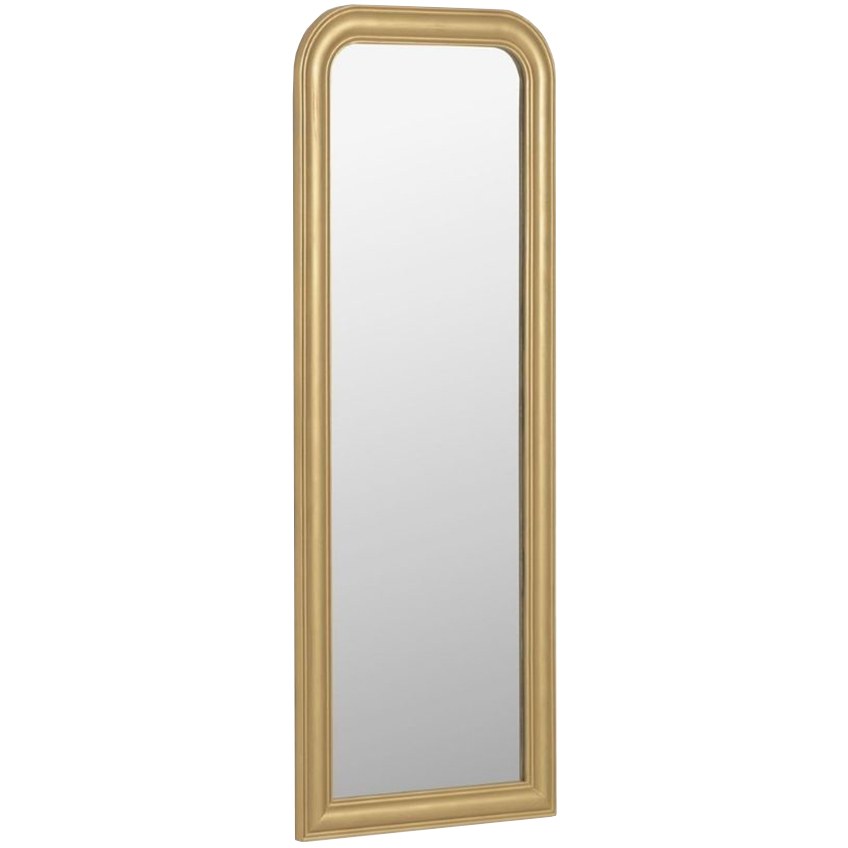 Zlaté závěsné zrcadlo Kave Home Adinoshika 63