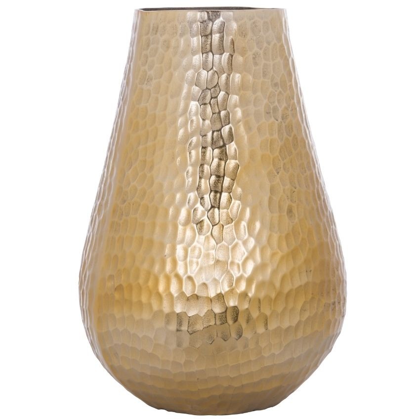 Zlatá kovová váza Richmond