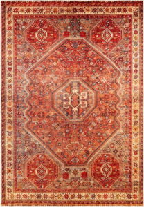 Červený koberec Floorita Mashad