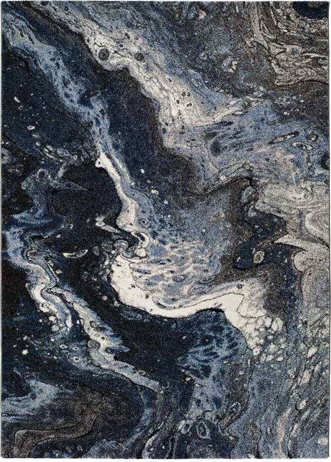 Tmavě modrý koberec Universal Kael Malo