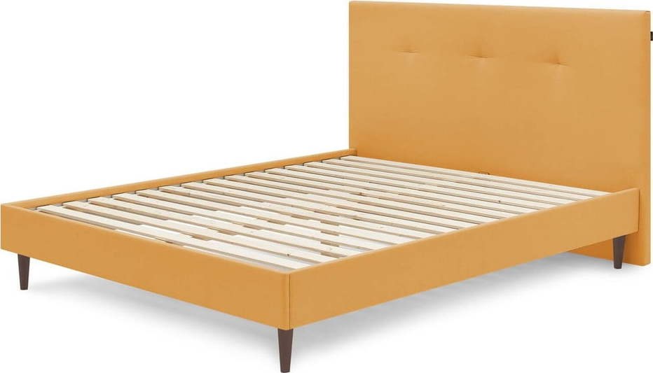 Čalouněná dvoulůžková postel s roštem 180x200 cm v