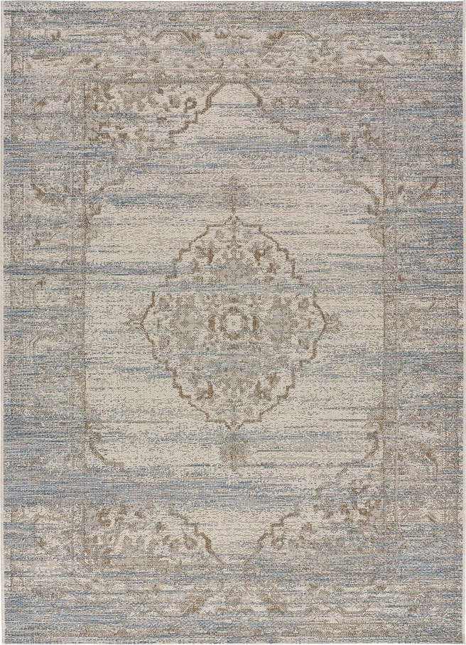 Béžový venkovní koberec 150x77 cm