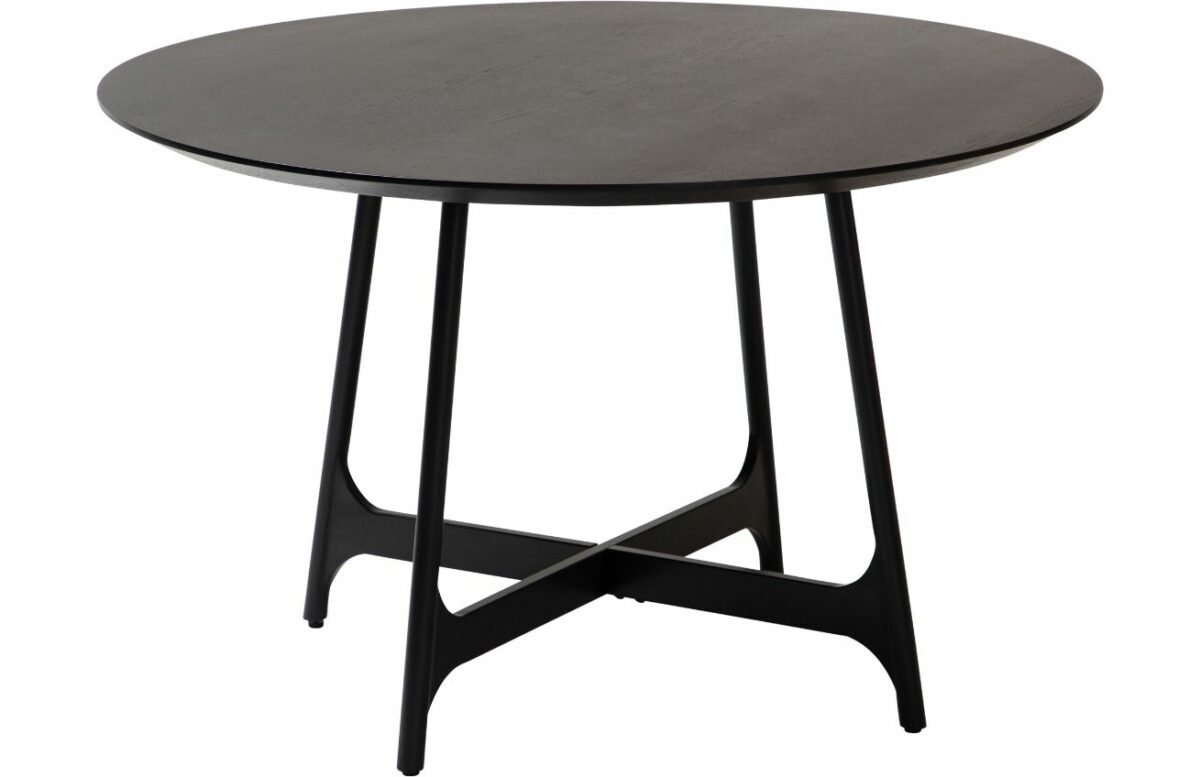 ​​​​​Dan-Form Černý dřevěný jídelní stůl DAN-FORM