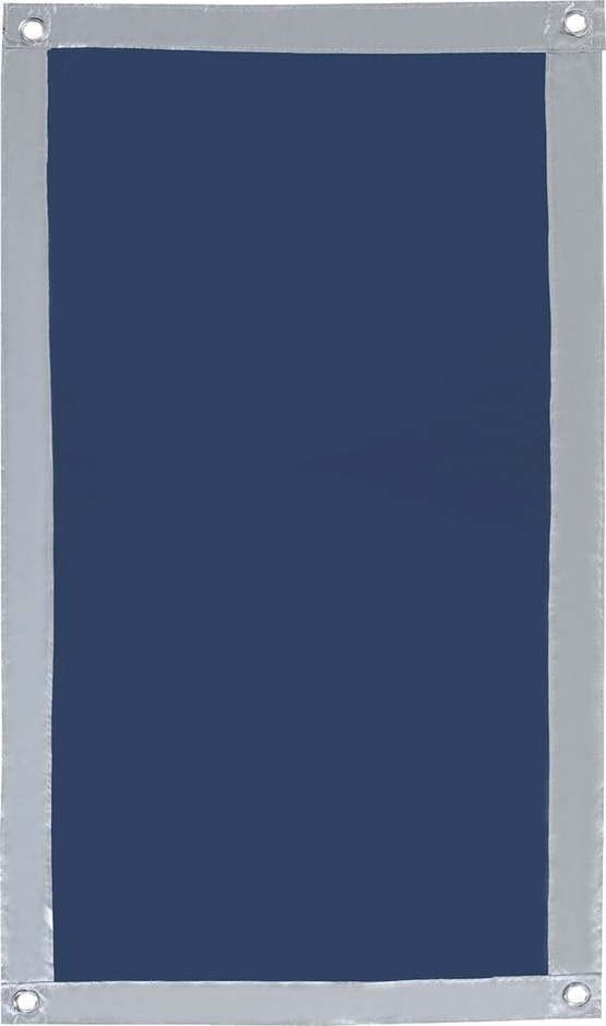 Modrý zatemňovací závěs 92x47 cm
