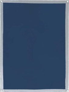 Modrý zatemňovací závěs 92x59 cm