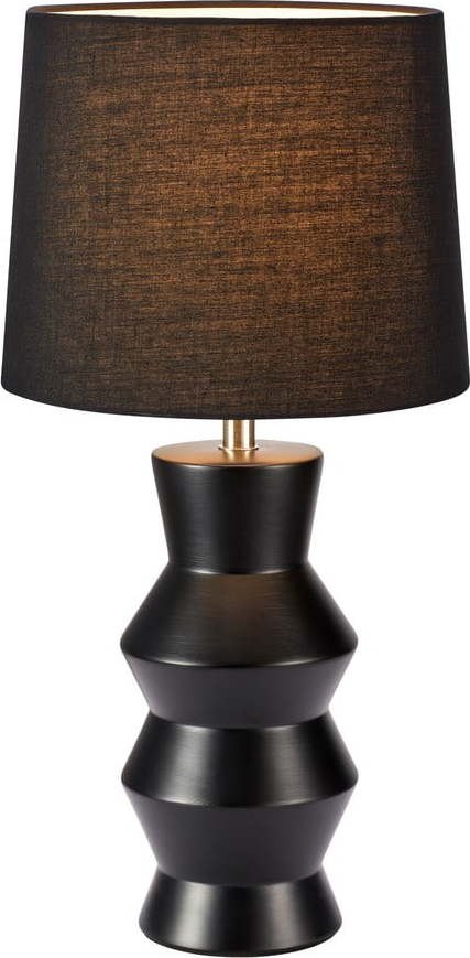 Černá stolní lampa Sienna