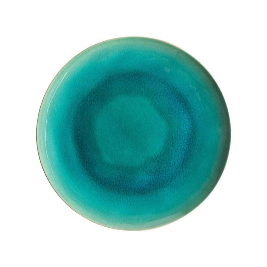 Modrý kameninový talíř COSTA NOVA
