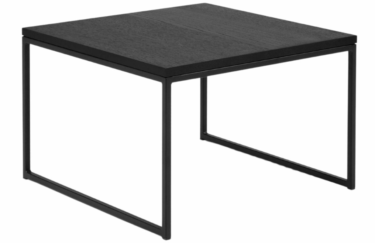 Černý dubový konferenční stolek MICADONI VELD