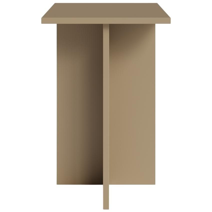 Hnědý vysoký odkládací stolek MOJO MINIMAL