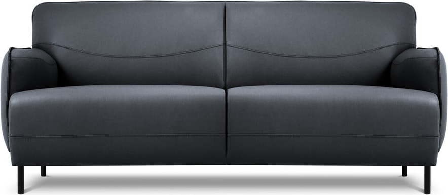 Modrá kožená pohovka Windsor & Co Sofas