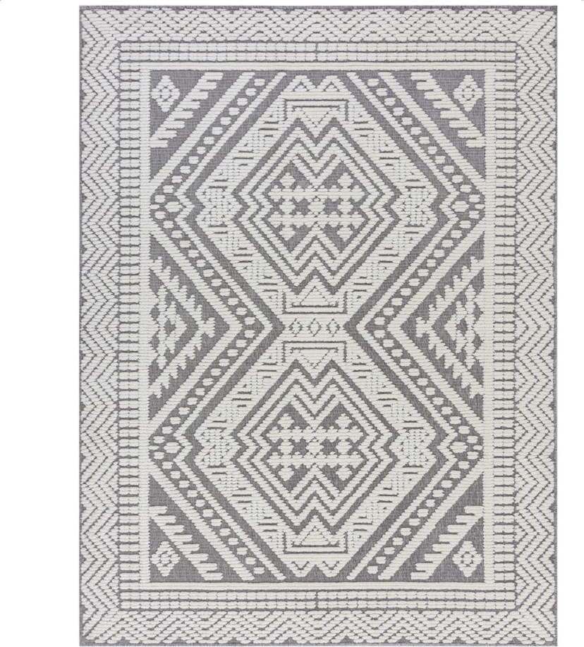 Šedý pratelný koberec 160x218 cm Verve