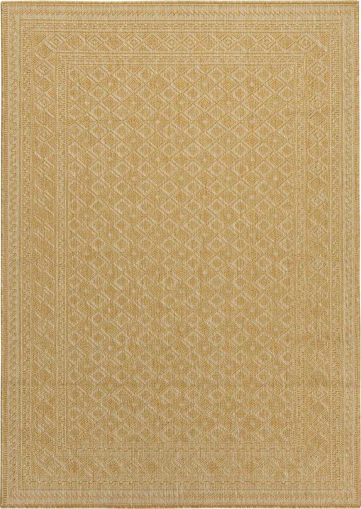 Žlutý venkovní koberec 230x160 cm
