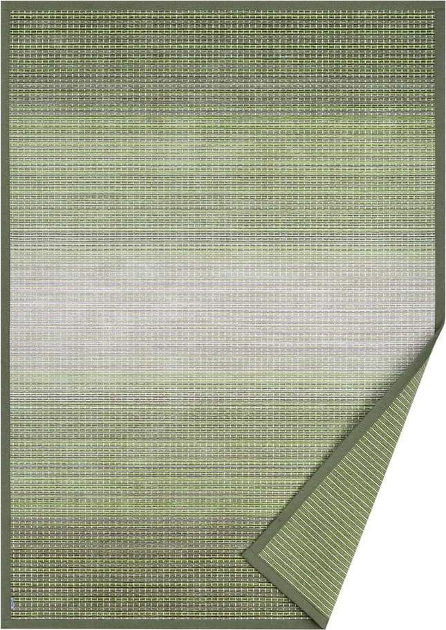 Zelený oboustranný koberec Narma