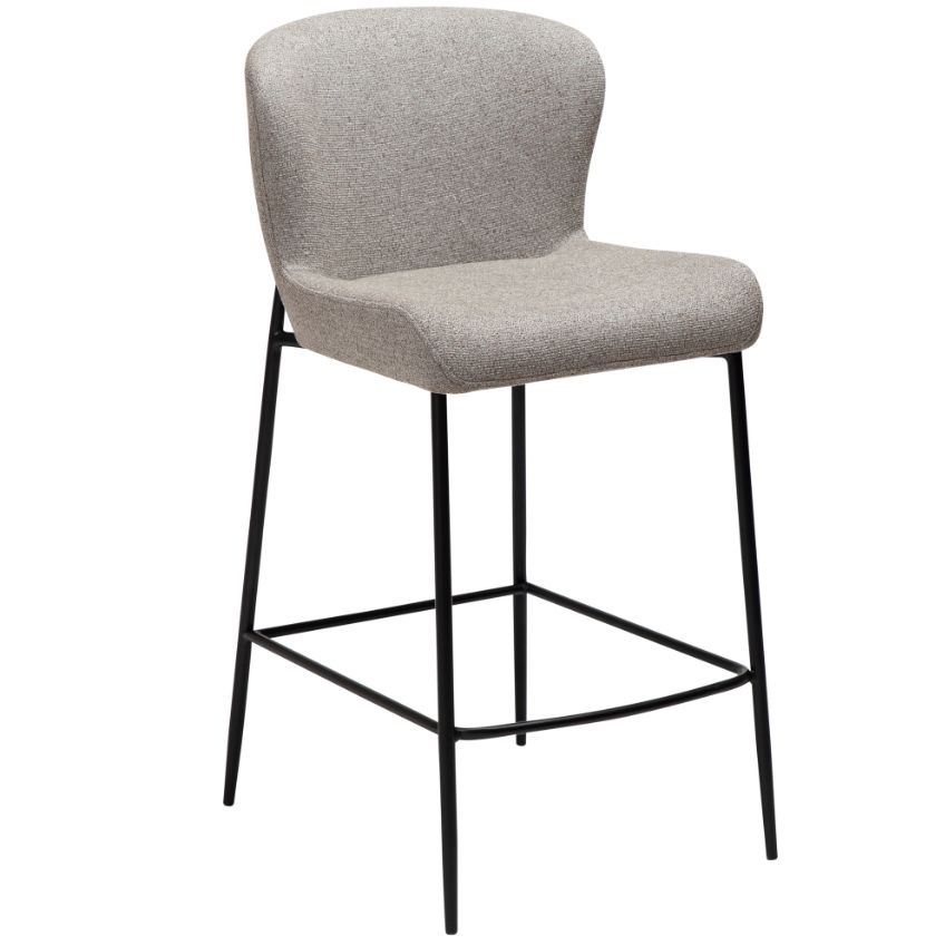 ​​​​​Dan-Form Béžová látková barová židle DAN-FORM