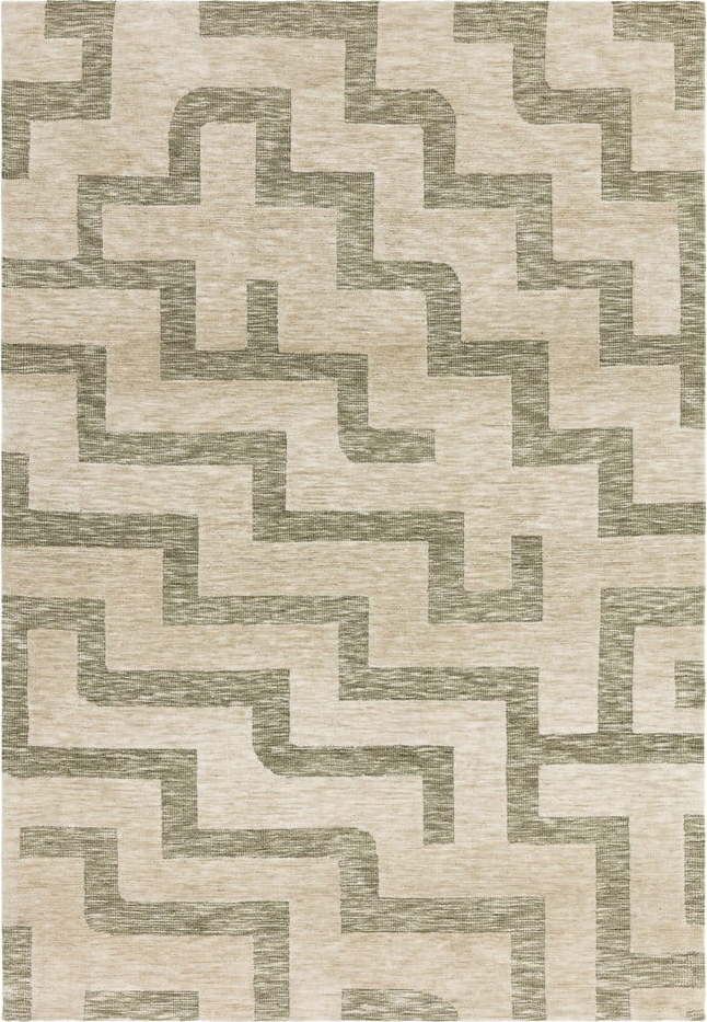 Zeleno-béžový koberec 170x120 cm Mason -