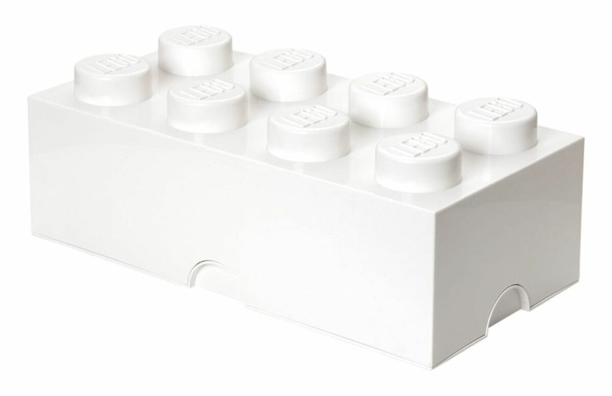 Bílý úložný box LEGO® Smart 25