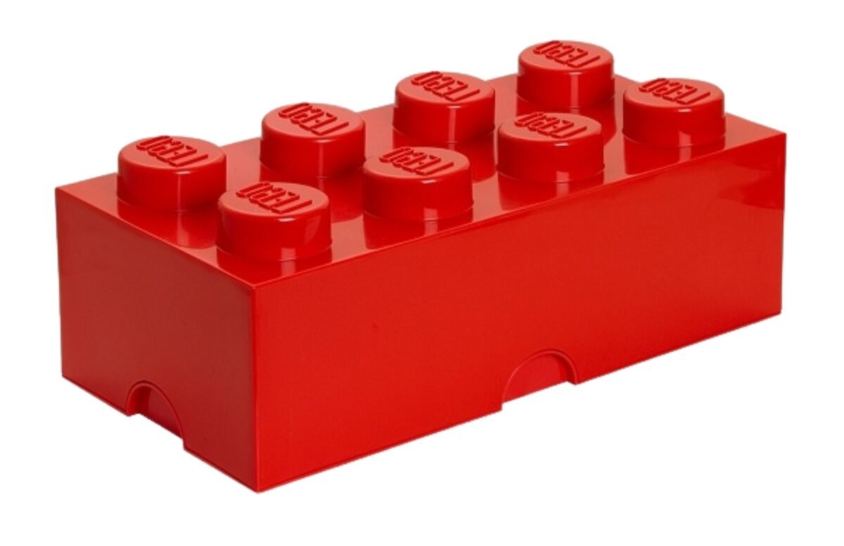 Červený úložný box LEGO® Smart 25