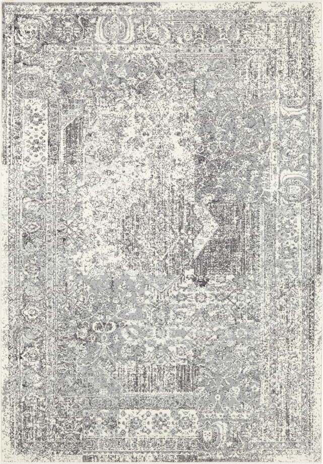 Šedo-krémový koberec Hanse Home