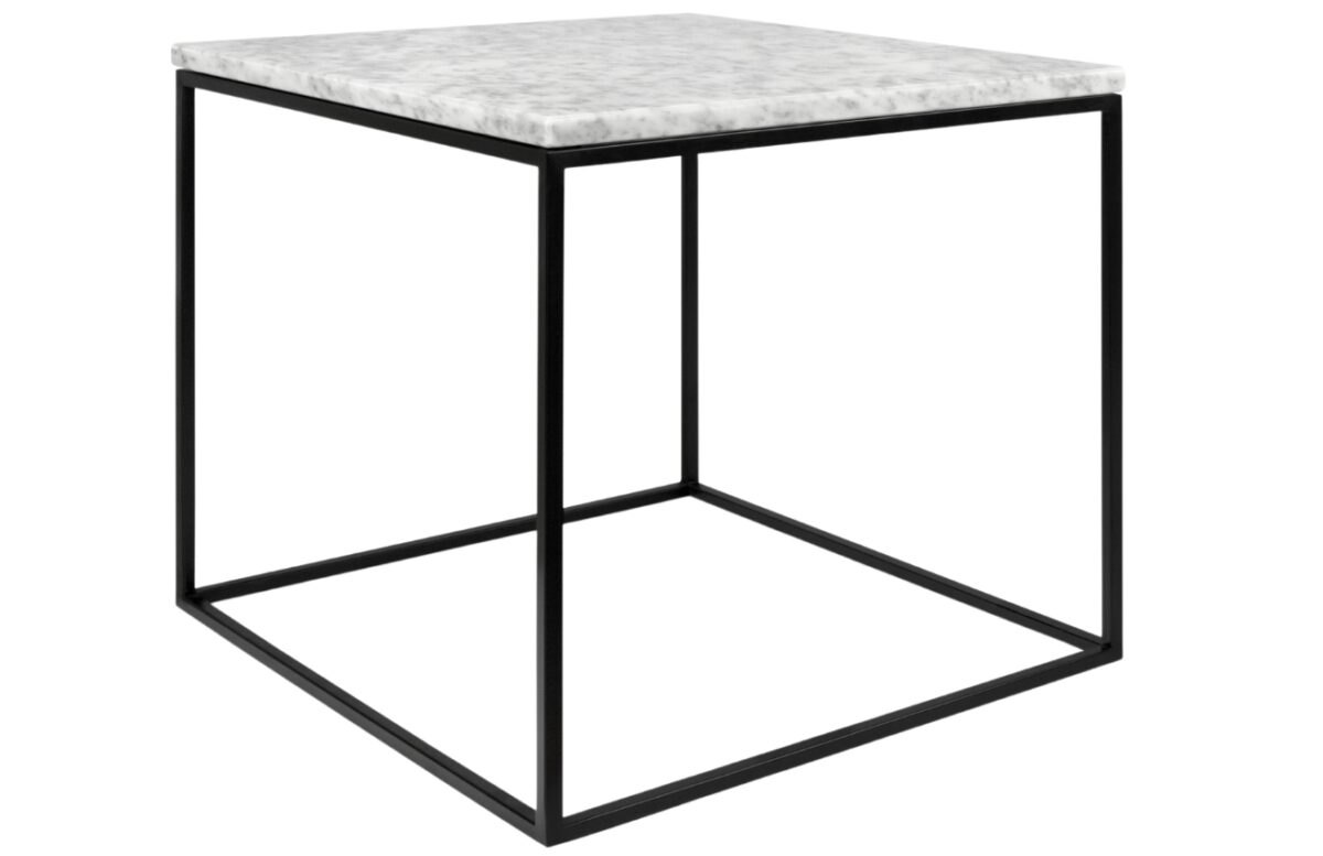 Bílý mramorový konferenční stolek TEMAHOME Gleam 50 x