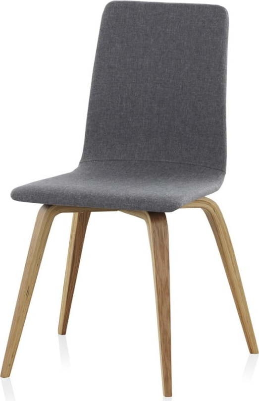 Dřevěná polstrovaná jídelní židle