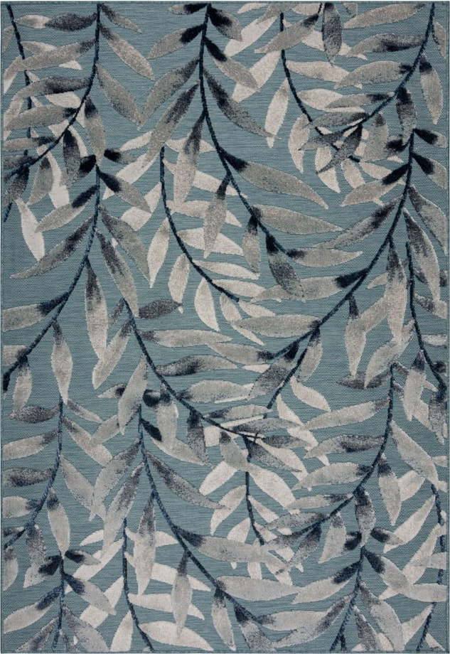 Modrý venkovní koberec 290x200 cm Willow