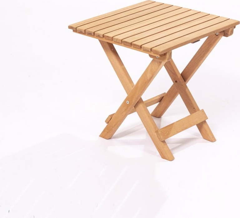 Zahradní odkládací stolek z bukového dřeva 40x40