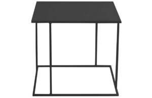Nordic Design Černý kovový konferenční stolek Valter