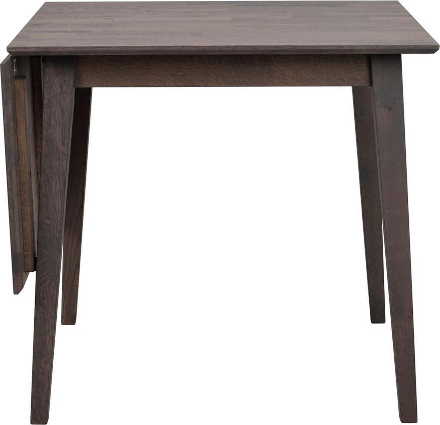 Rozkládací jídelní stůl z dubového dřeva 80x80