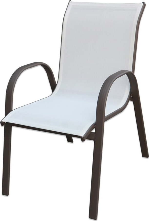 Černobílá zahradní židle Clasic –