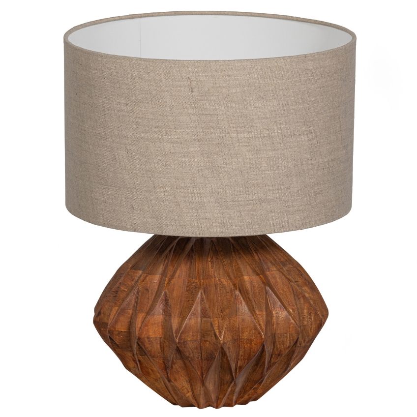 Hoorns Dřevěná stolní lampa