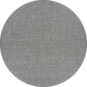 Šedý kulatý koberec ø 160 cm