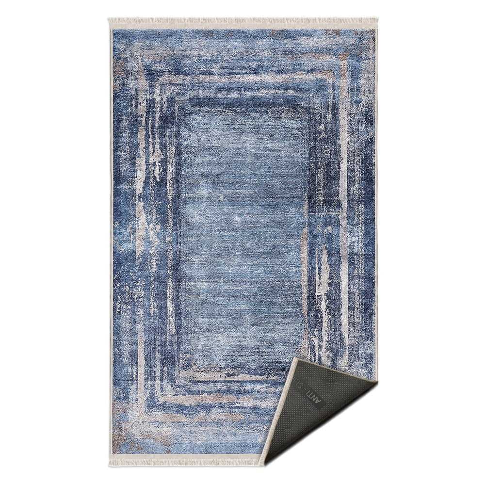 Modrý koberec 160x230 cm –