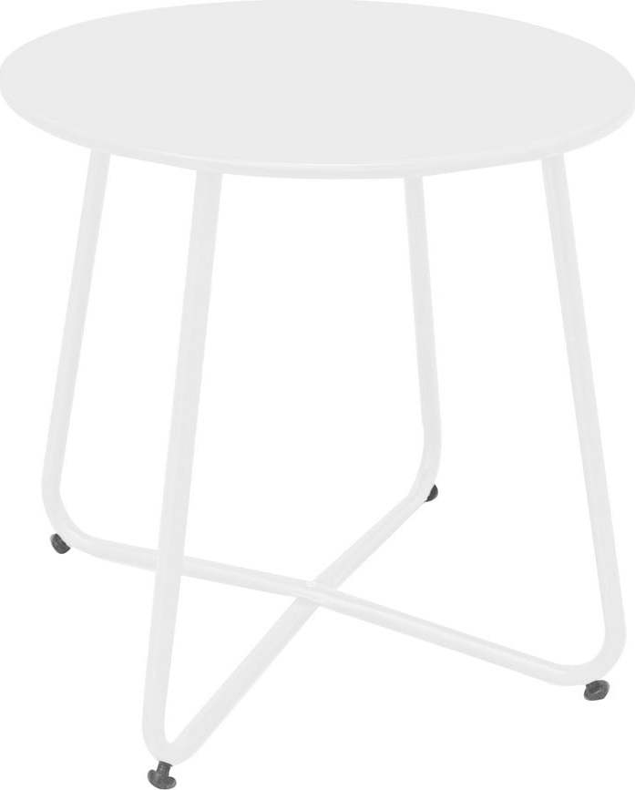 Kovový kulatý zahradní odkládací stolek ø 45