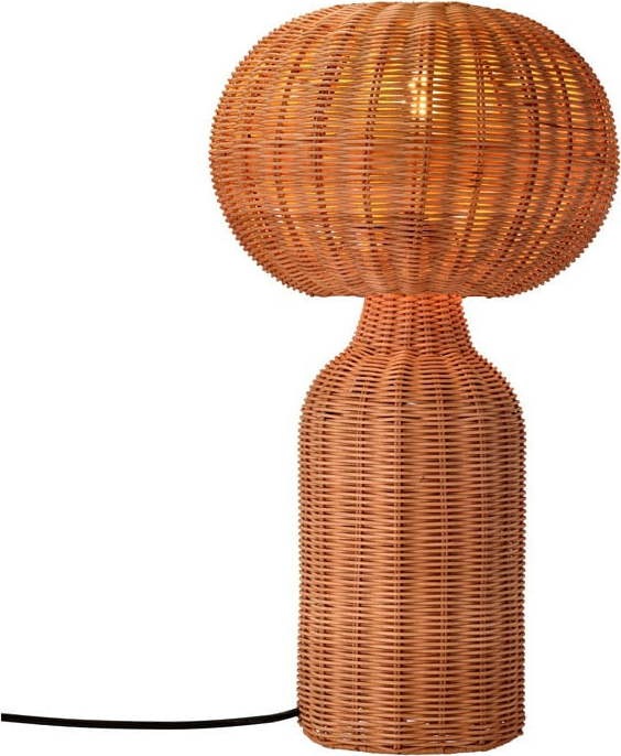Ratanová stolní lampa Vinka -
