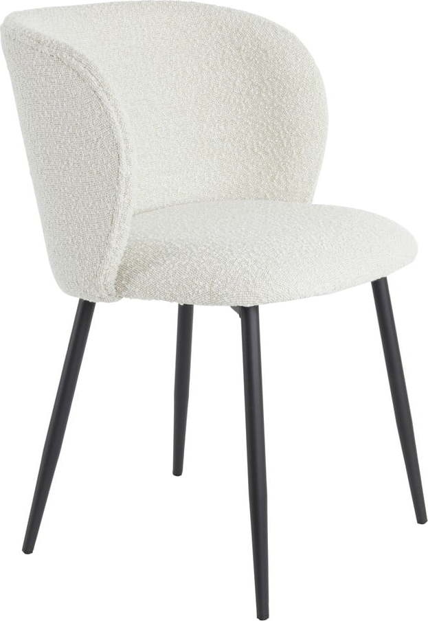 Bílá jídelní židle Elyna -