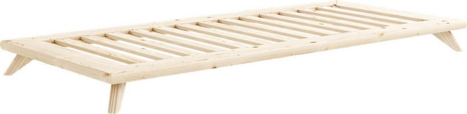 Jednolůžková postel z masivního borovicového dřeva Karup Design