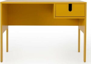 Žlutý pracovní stůl Tenzo