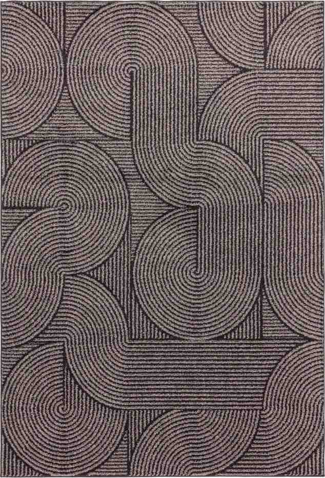 Šedý koberec 150x80 cm Muse