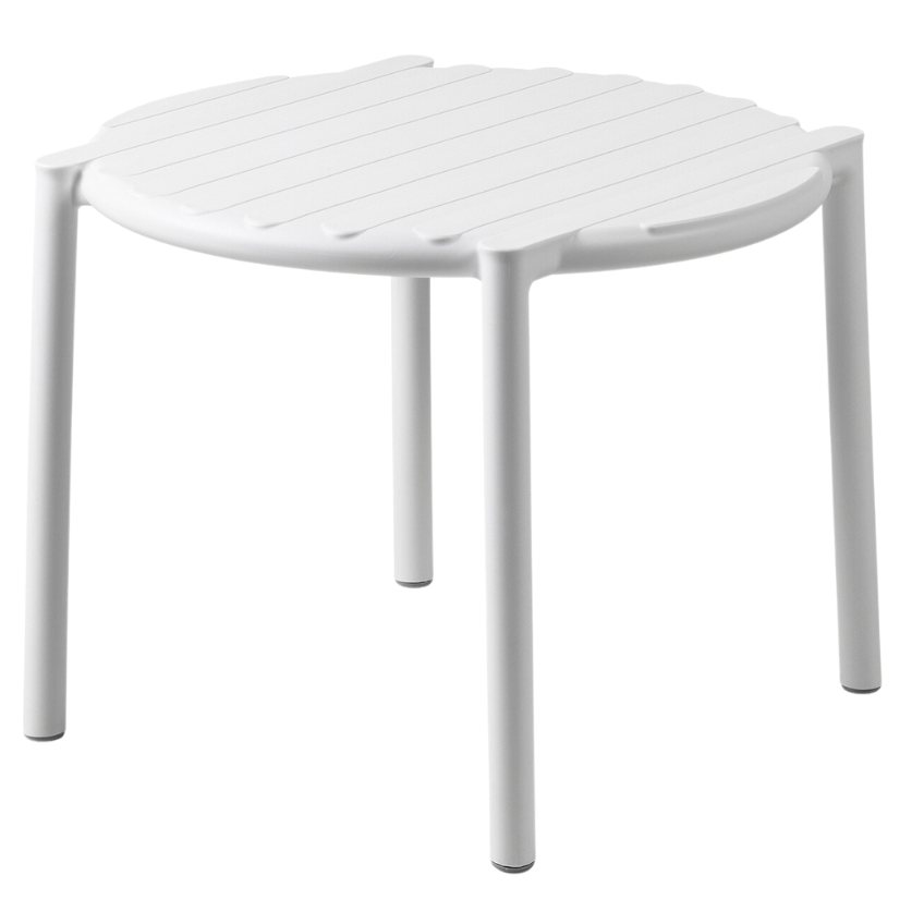 Nardi Bílý plastový zahradní odkládací stolek
