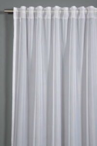 Bílá záclona 245x140 cm Voile