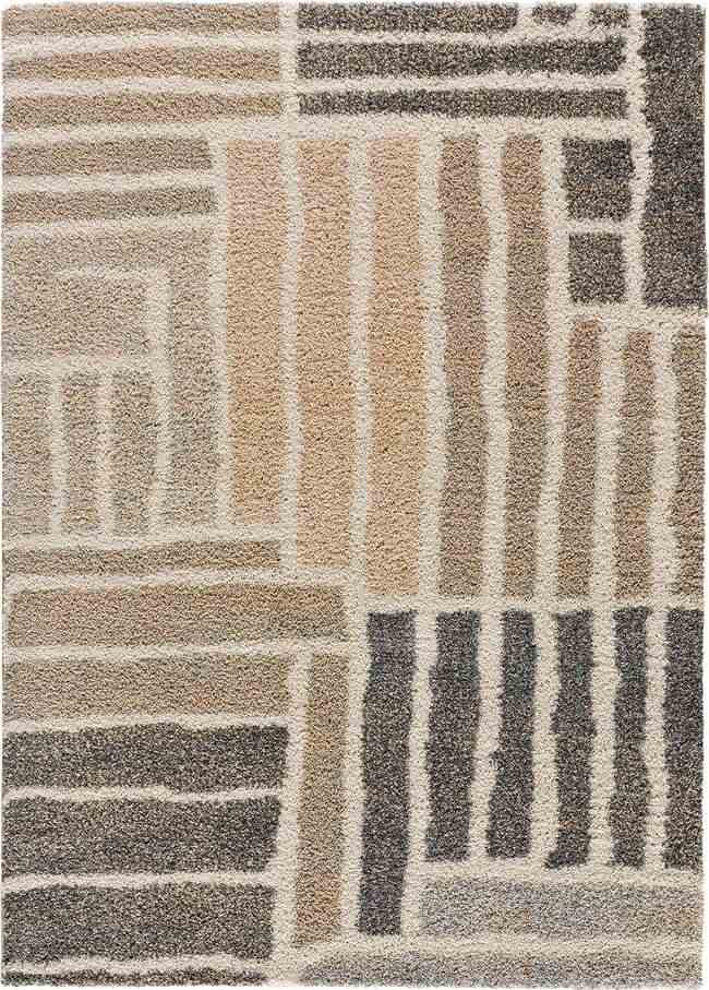 Šedo-béžový koberec 133x190 cm Cesky