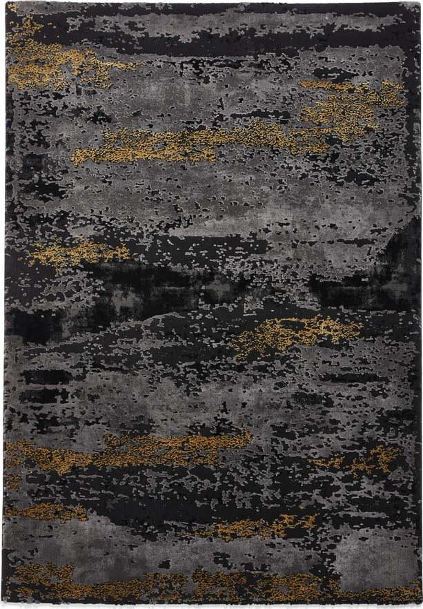 Černý/ve zlaté barvě koberec 230x160 cm